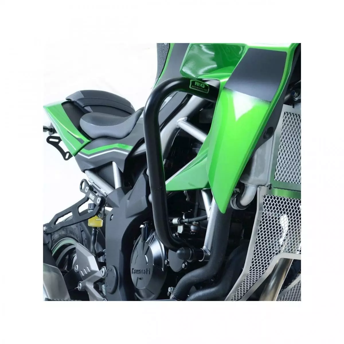 Protections Latérales R G Racing Noir Kawasaki Z125 Carénage et