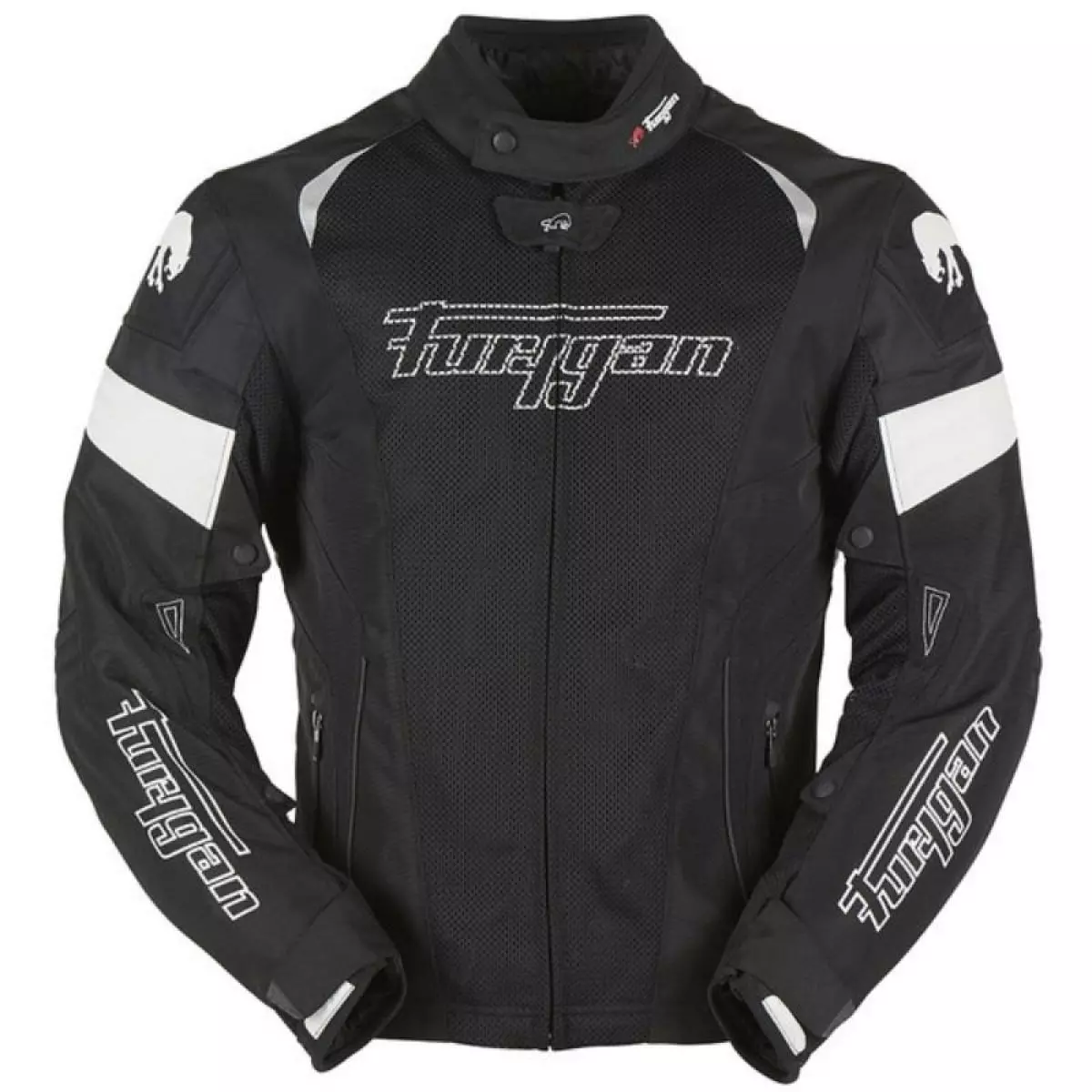 Blouson Furygan Ultra Spark Vented 3 En 1 Noir Blanc Blanc Noir