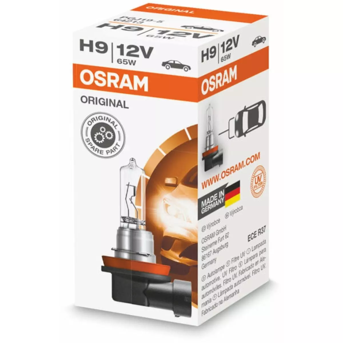 Ampoule Osram Original Line H V W Ampoule