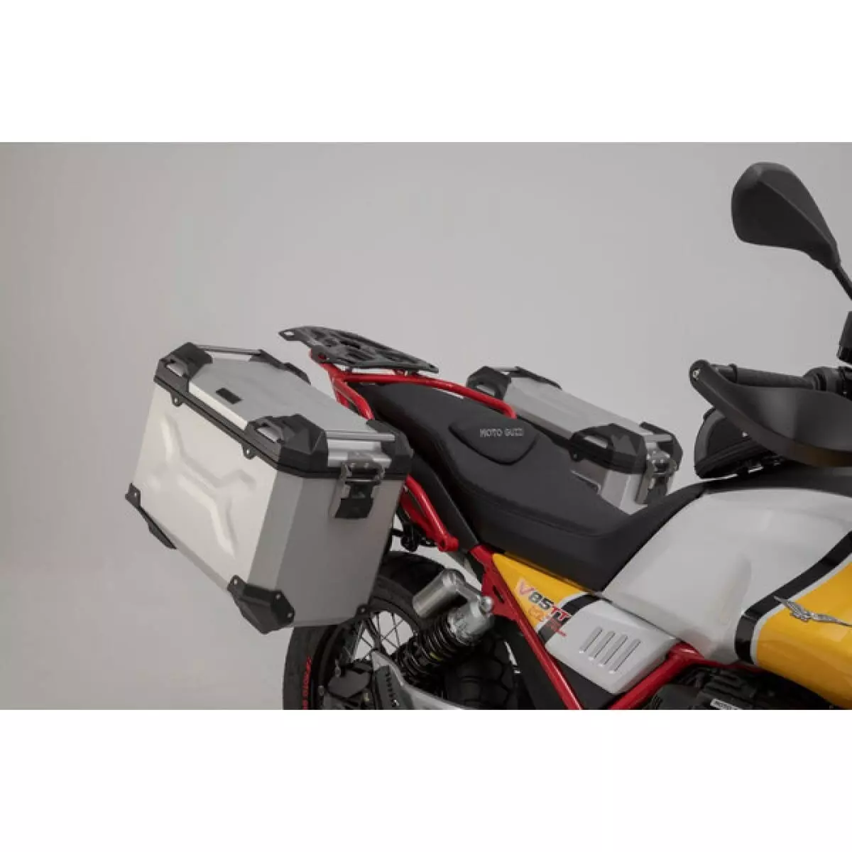 Kit Valises SW Motech Trax Adventure 37 45 Litres Moto Guzzi V85 TT