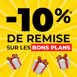 -10% sur les bons plans