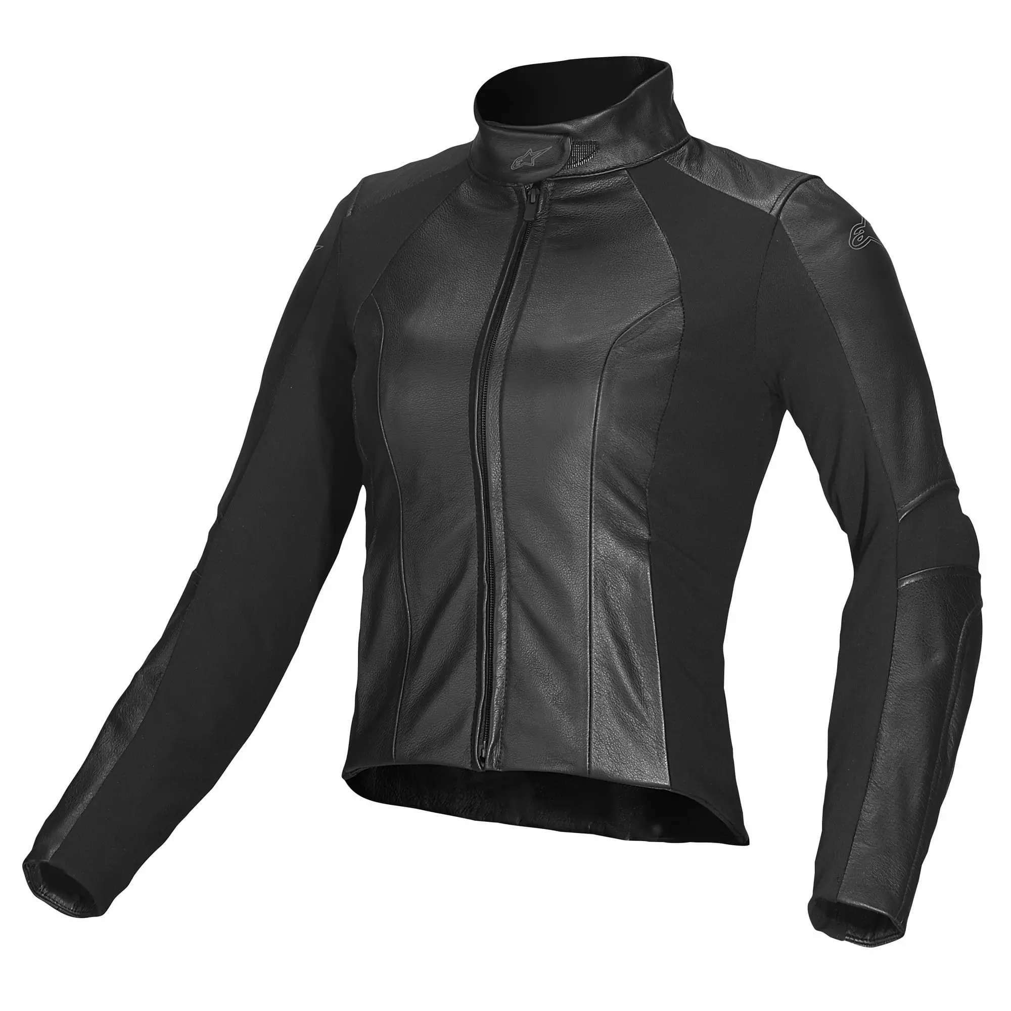 blouson cuir alpinestars lady vika noir