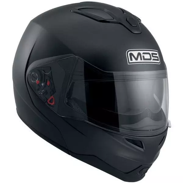 Casque MDS MD200 Noir Mat Noir mat - Casque Modulable