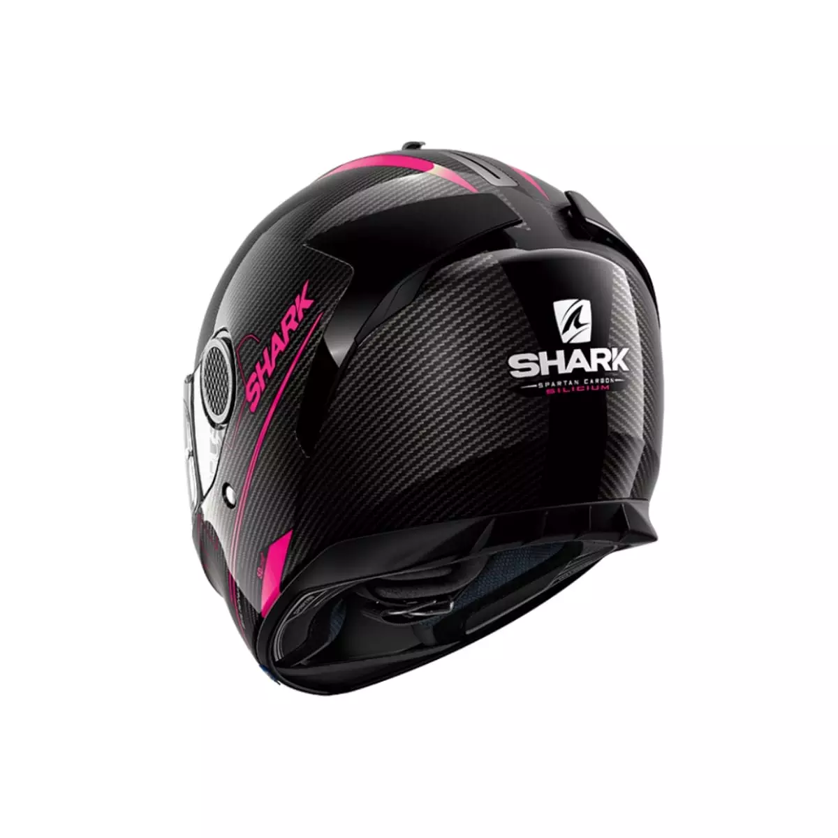 Casque Shark Spartan Carbon 1.2 Silicium DVA Violet Anthracite