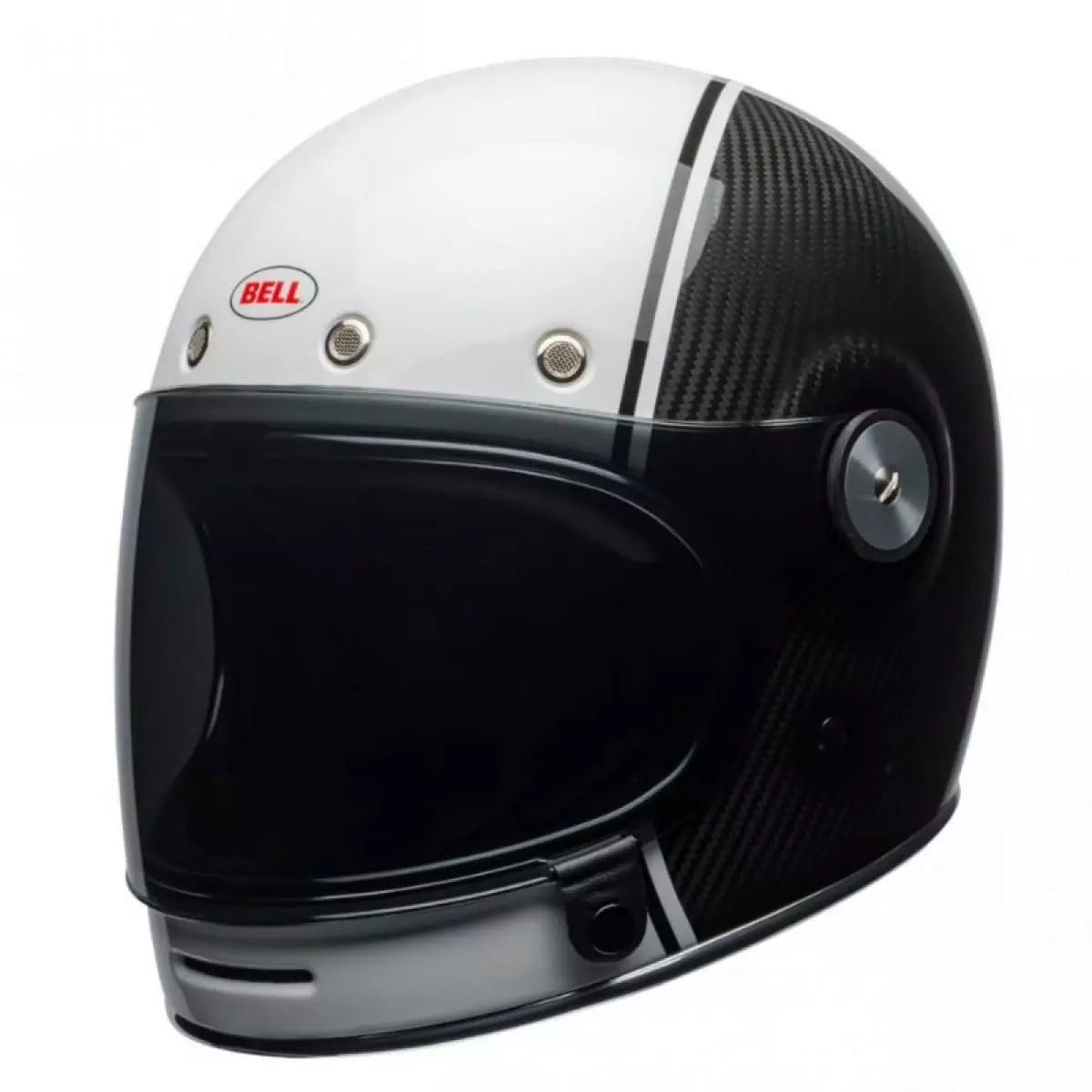 Casque Bell Bullitt Carbone Blanc Blanc/Carbone Casque Intégral