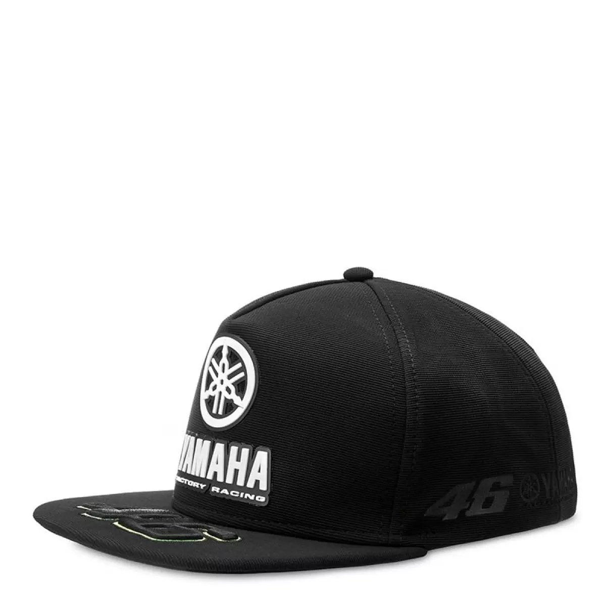  Casquette  VR46 Yamaha  YC279704 Noir  Blanc Noir  Casquette  