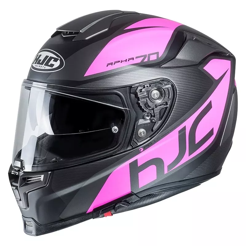 Casque HJC RPha 70 Pinot Noir Rose MC8SF Noir/Rose Casque Intégral