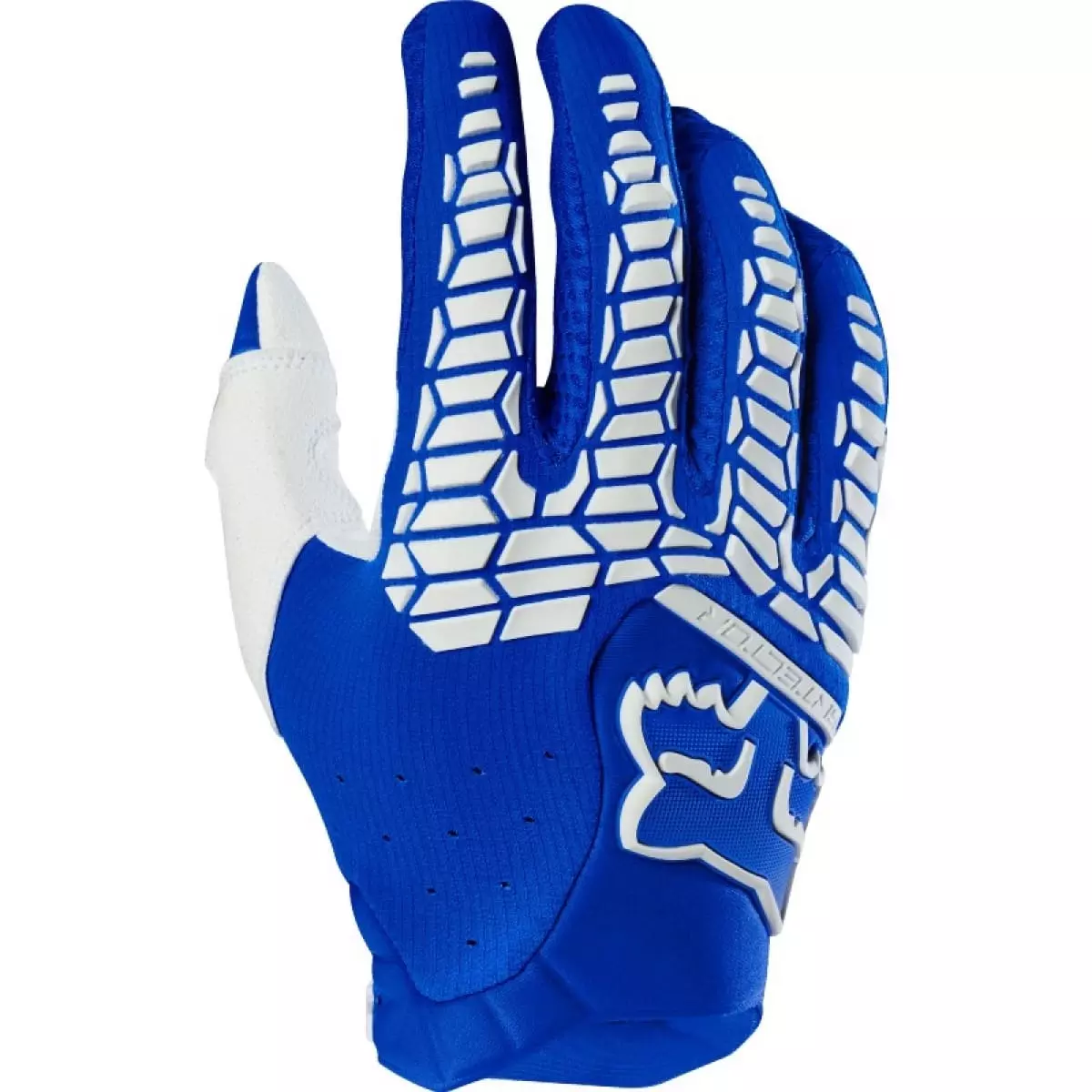 Gants Fox Pawtector Bleu Blanc/Bleu - Gants Cross