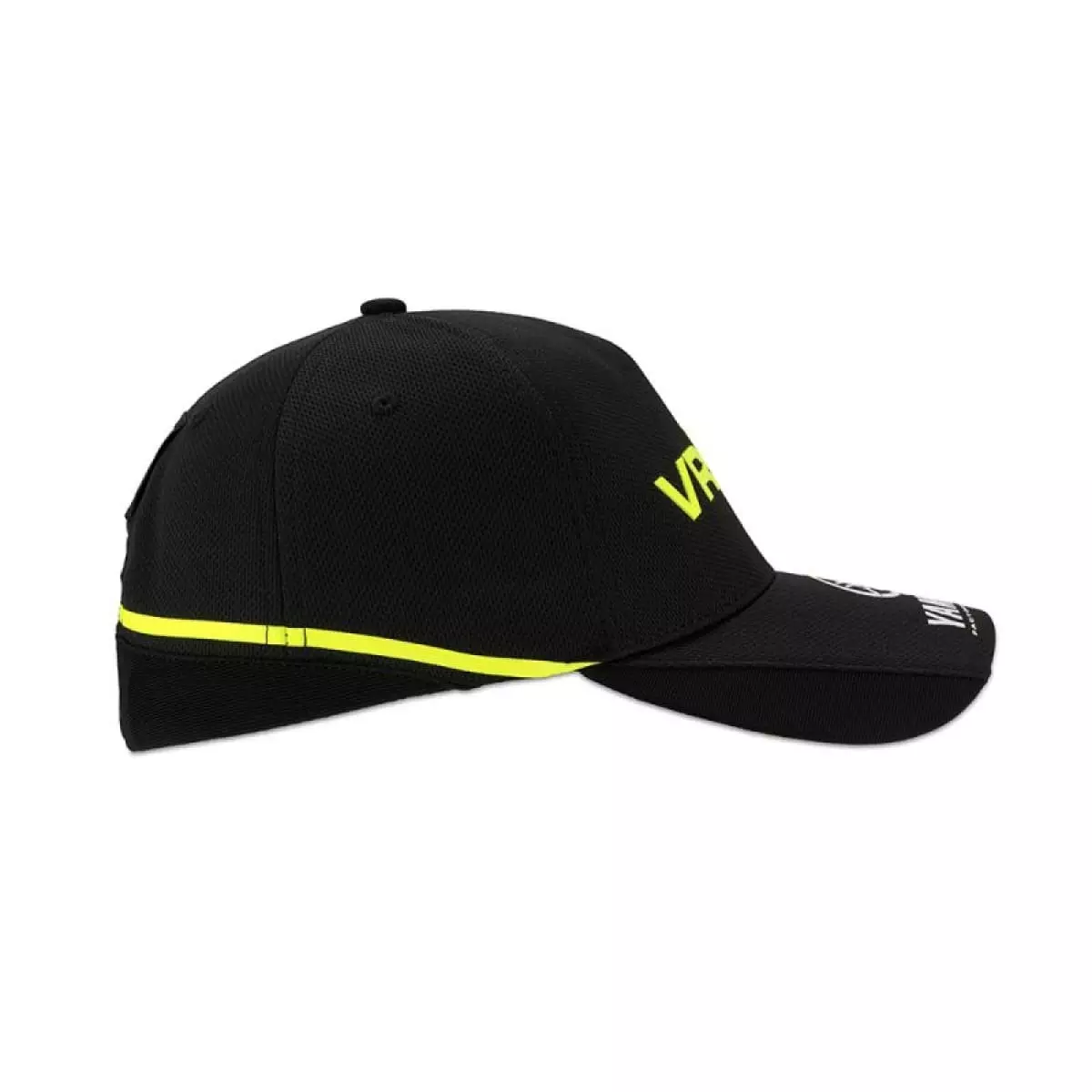  Casquette  VR46 Yamaha  Black  2022 Noir  Jaune Noir  