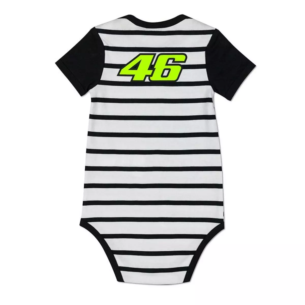 Body Vr46 Baby Sun Moon Blanc Noir Bebe Motard