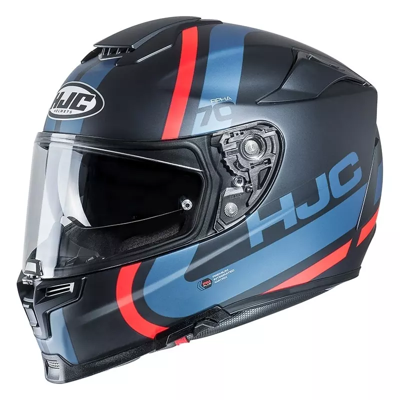 Casque HJC RPha 70 Gaon MC2SF Bleu/Rouge - Casque Intégral