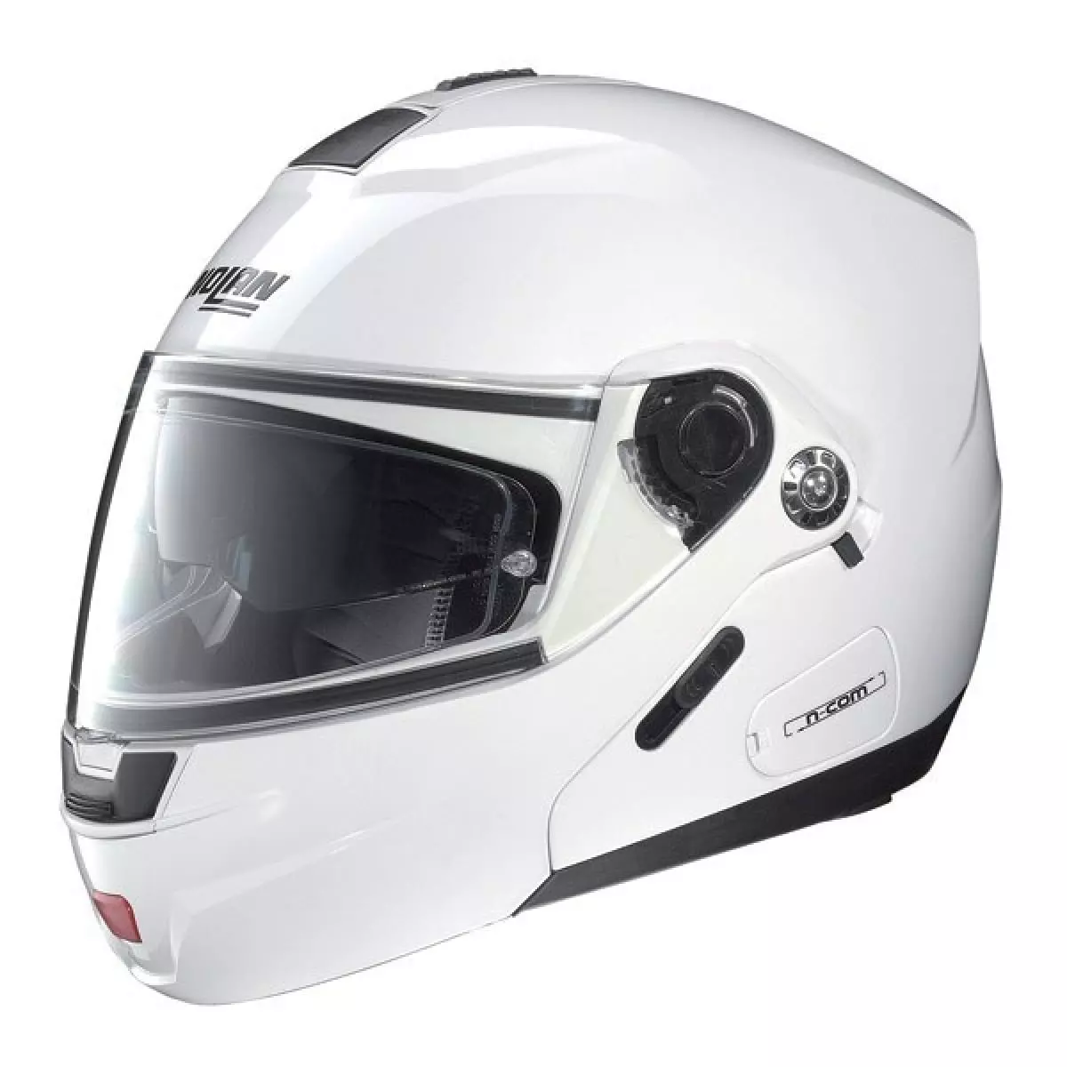 Casque Nolan N Classic Evo Blanc Blanc Casque Modulable